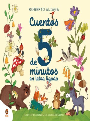 cover image of Cuentos de cinco minutos con letra ligada